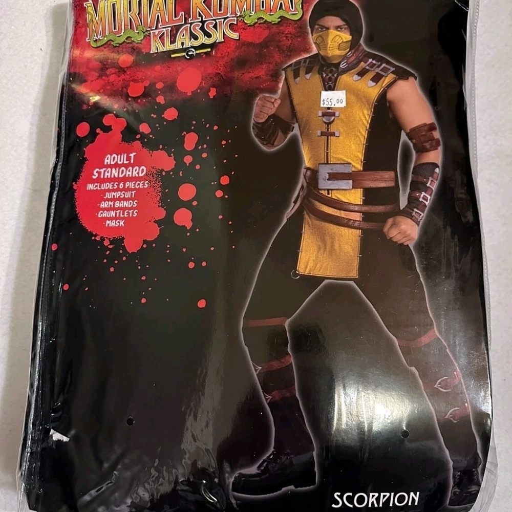 Scorpion Costume - Yellow and Black
